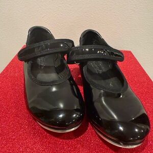 Black tap dance Shoes
